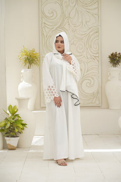Soraya Gradient Organza Abaya thumbnail