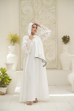 Soraya Gradient Organza Abaya thumbnail