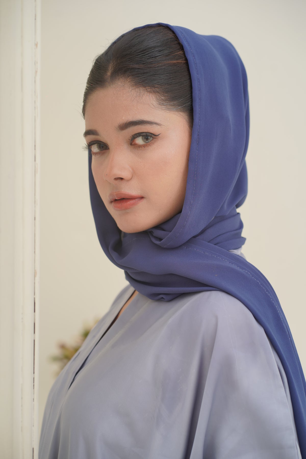 Alya Ombre Silk Abaya