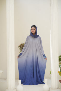 Alya Ombre Silk Abaya thumbnail
